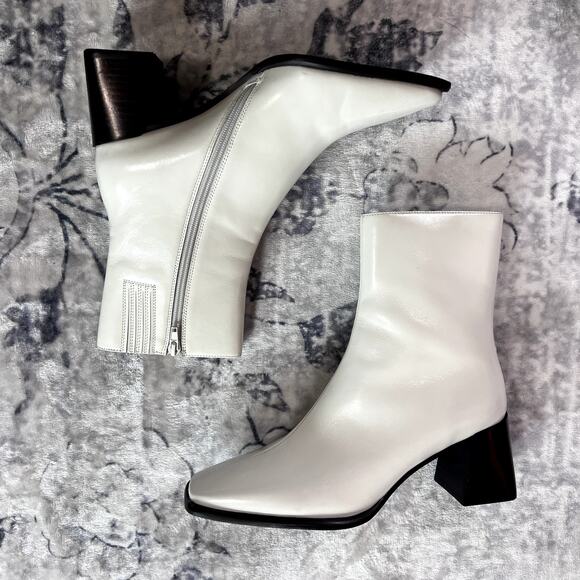 Jeffrey Campbell Geist Square Toe Boot Sz 9 - Picture 1 of 12